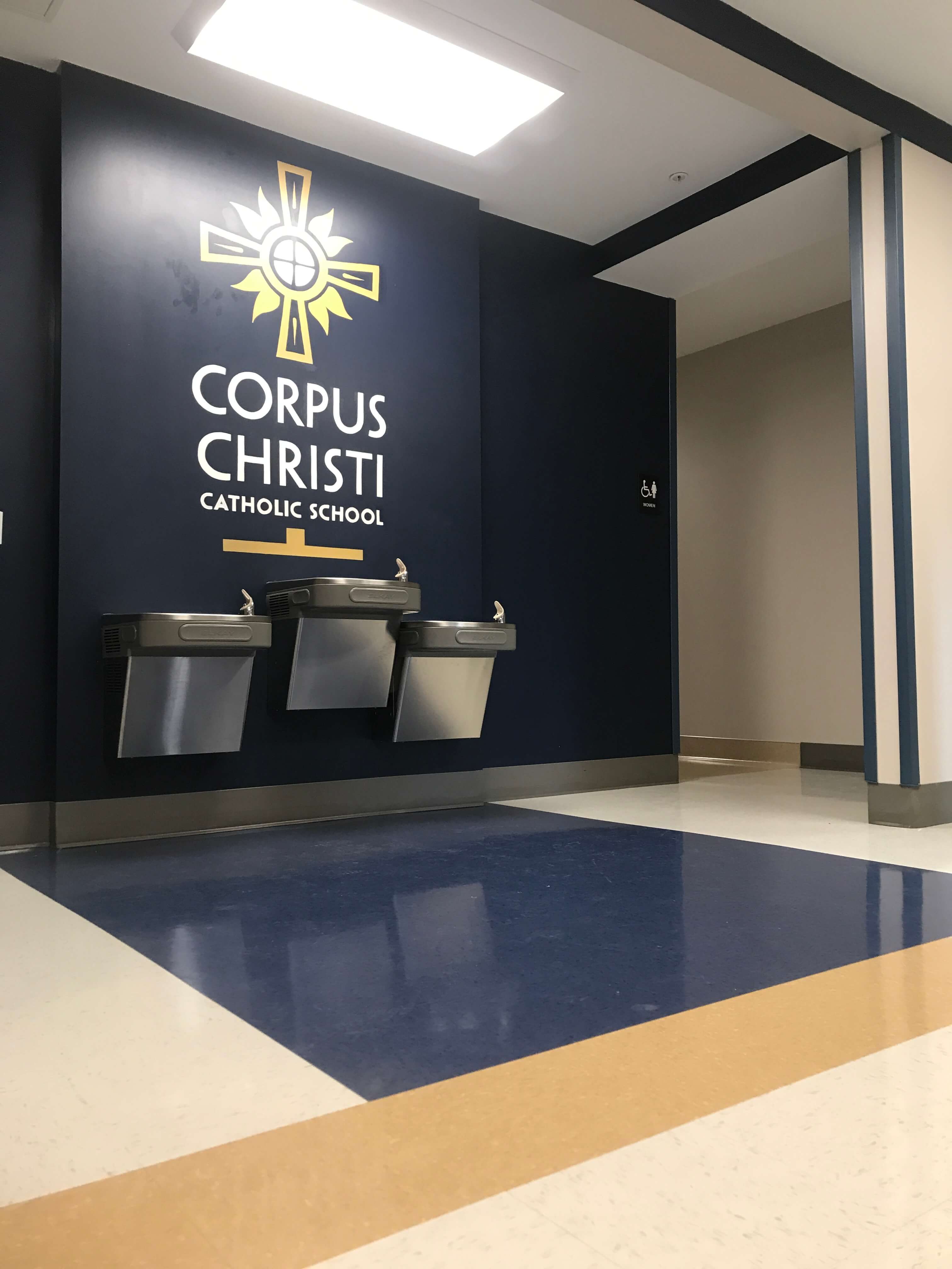 Corpus Christi Bathroom and Water Fountain - Johnco Construction