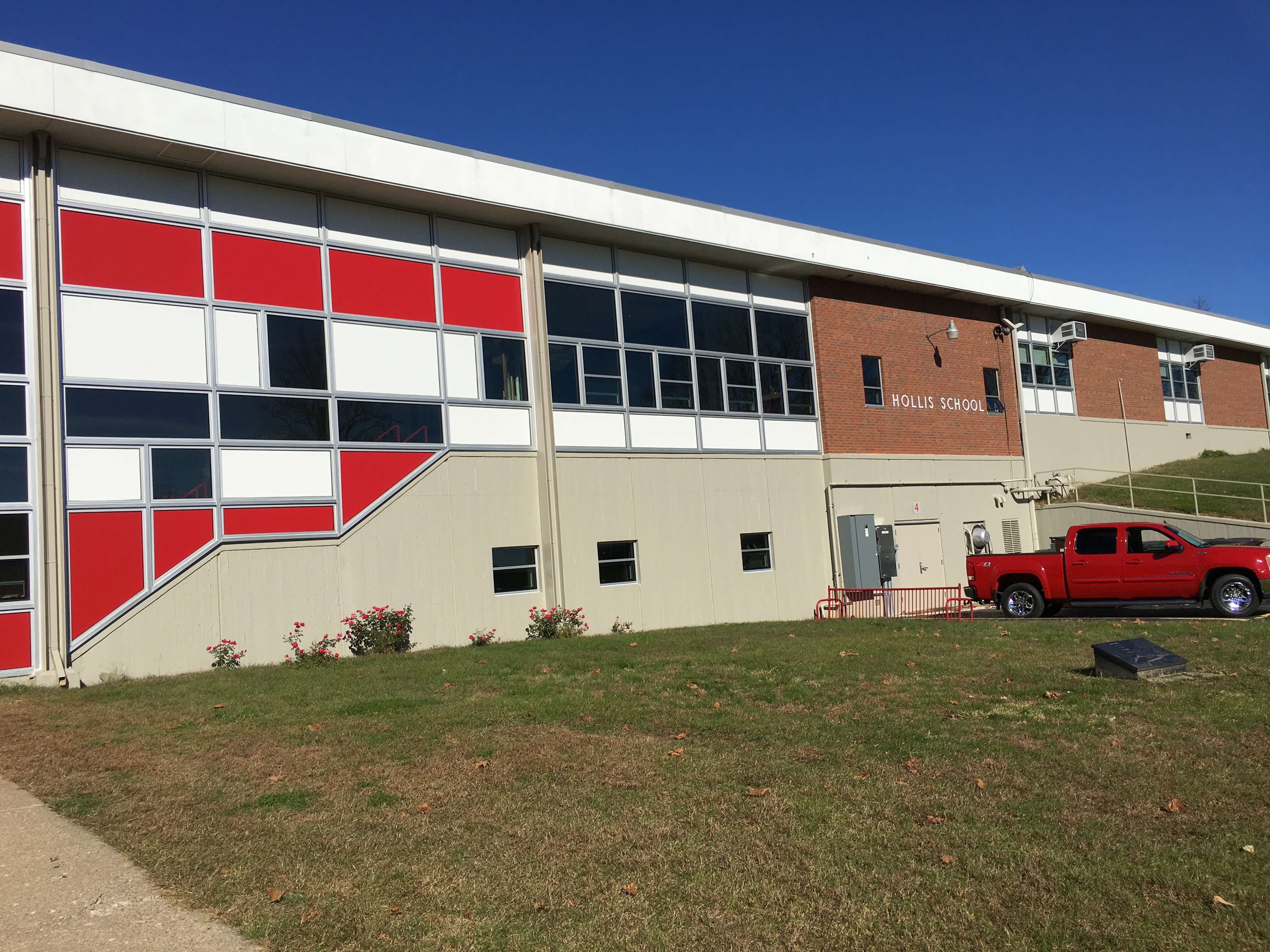 Hollis Grade School Entrance Renovation - Johnco Construction